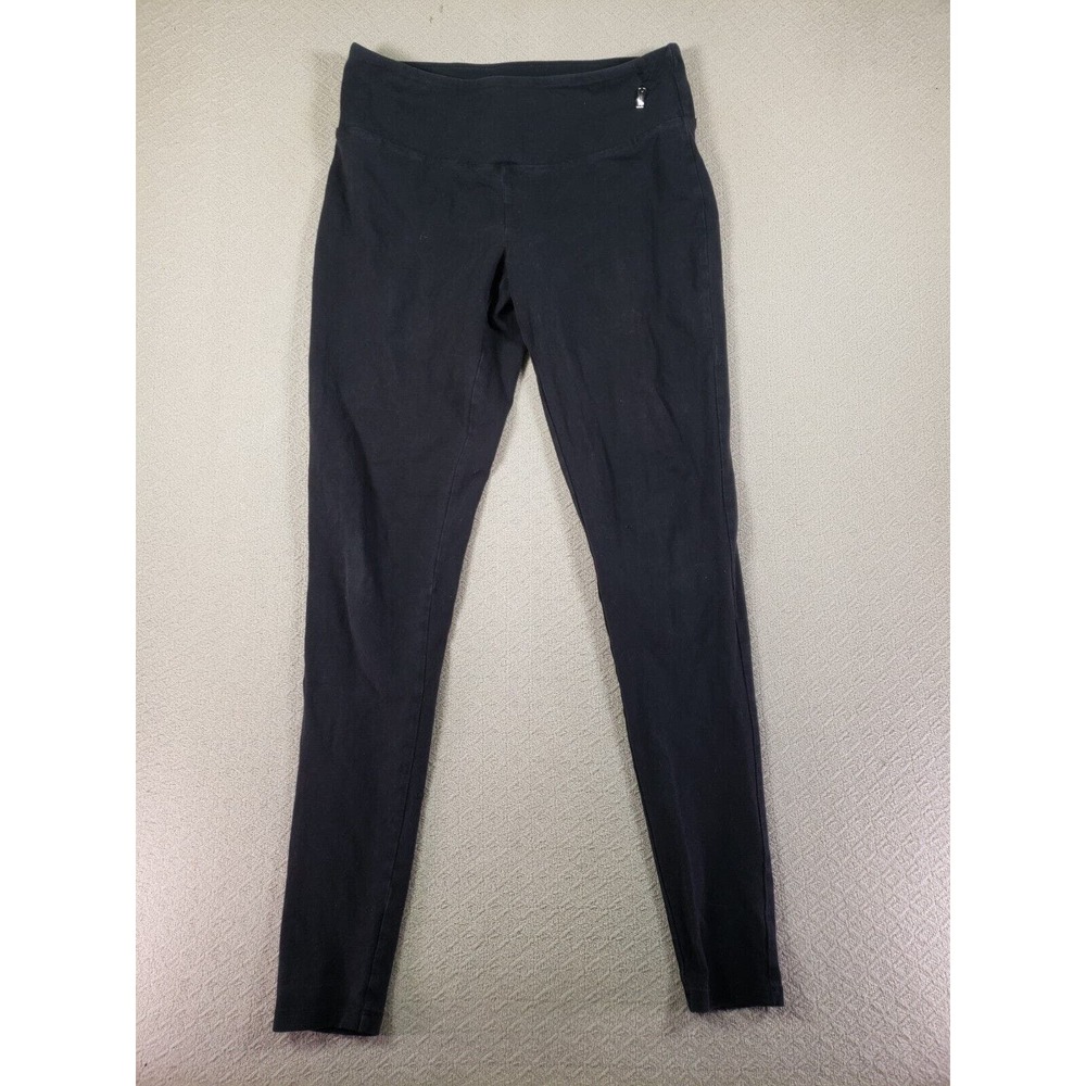 Teez Her Leggings Womens Medium Black Pull On Activewear Running Jogging Yoga